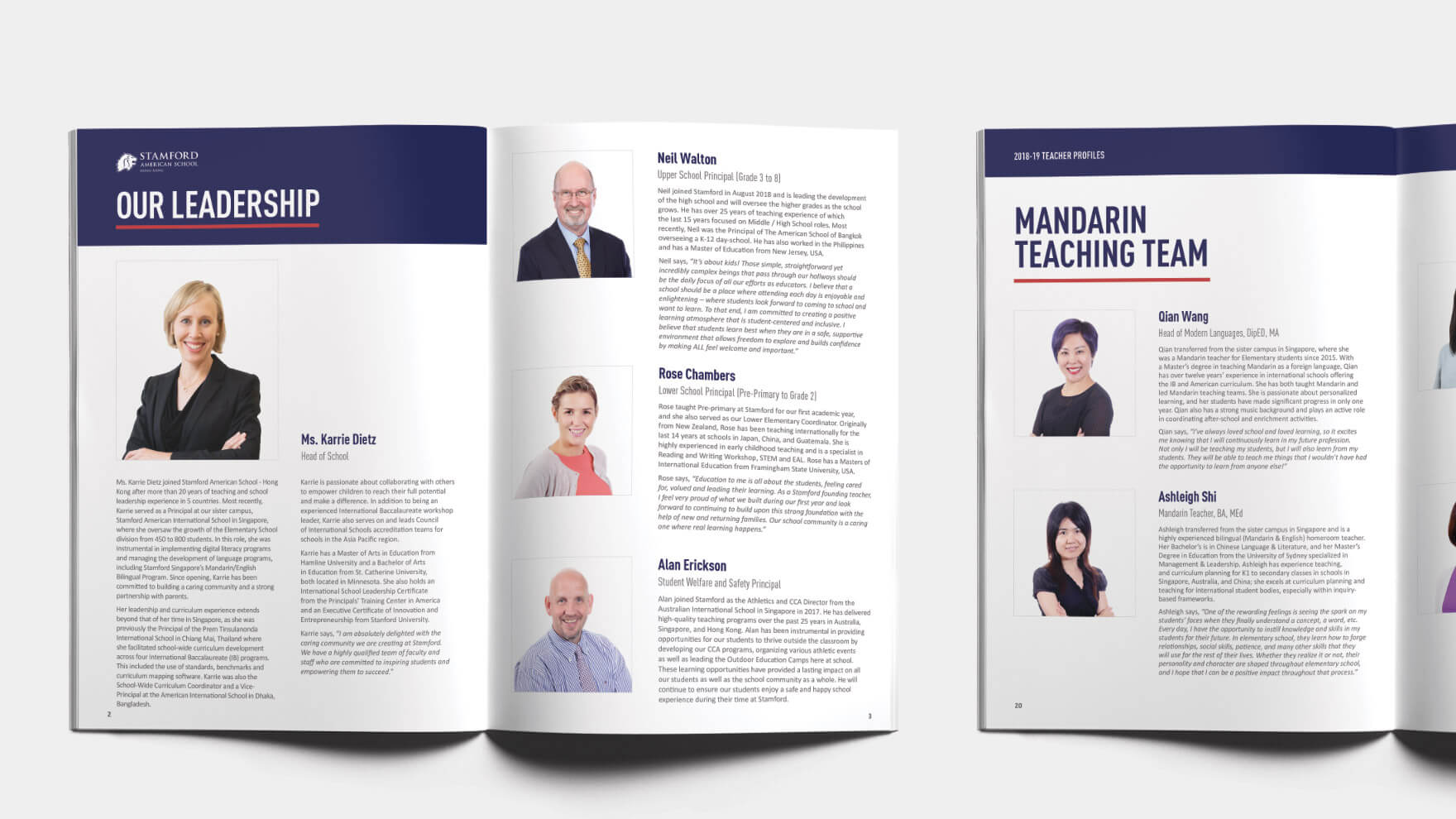 Branding Agency Hong Kong_SAIS_Teacher Profiles Handbook Design_Cheddar Media_1760