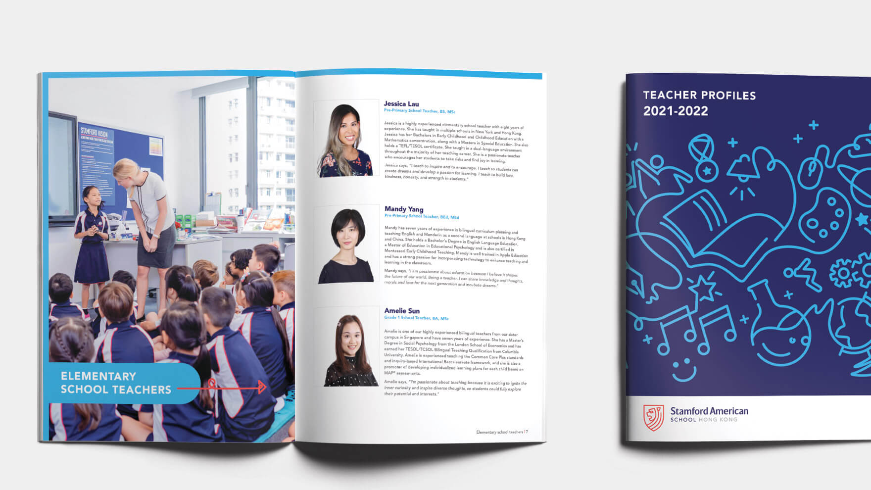 Branding Agency Hong Kong_SAIS_Teacher Profiles Handbook Design_Cheddar Media_1760_9