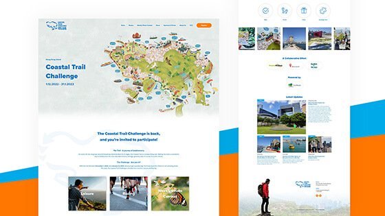 Website Design HK_Coastal Trail Challenge_Responsive Website_Cheddar Media_560x315