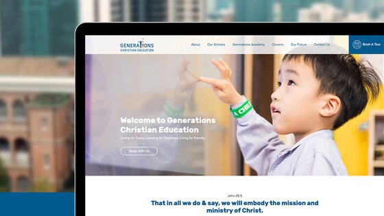 Website Design HK_GenerationChristianEducation_Responsive Website_Cheddar Media_560x315